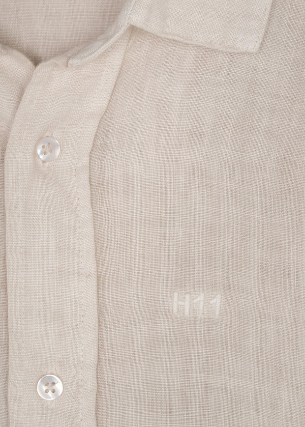 Longsleeve Linen Shirt - Sand