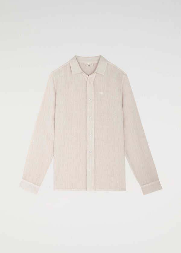 Longsleeve Linen Shirt - Sand