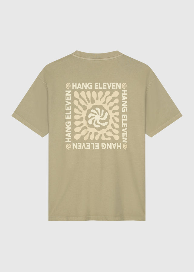 Off Grid T-Shirt – Washed Schiefergrün