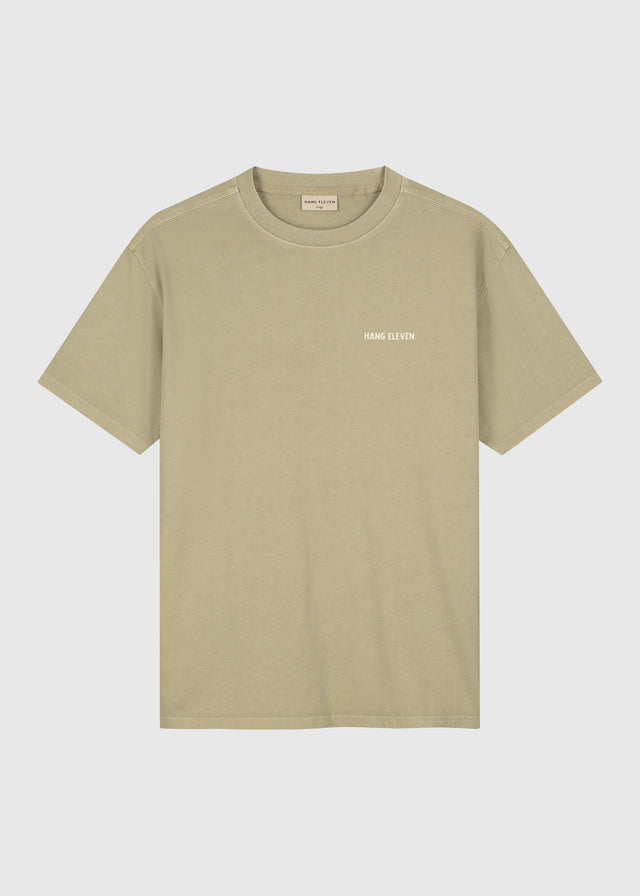 Off Grid T-Shirt – Washed Schiefergrün