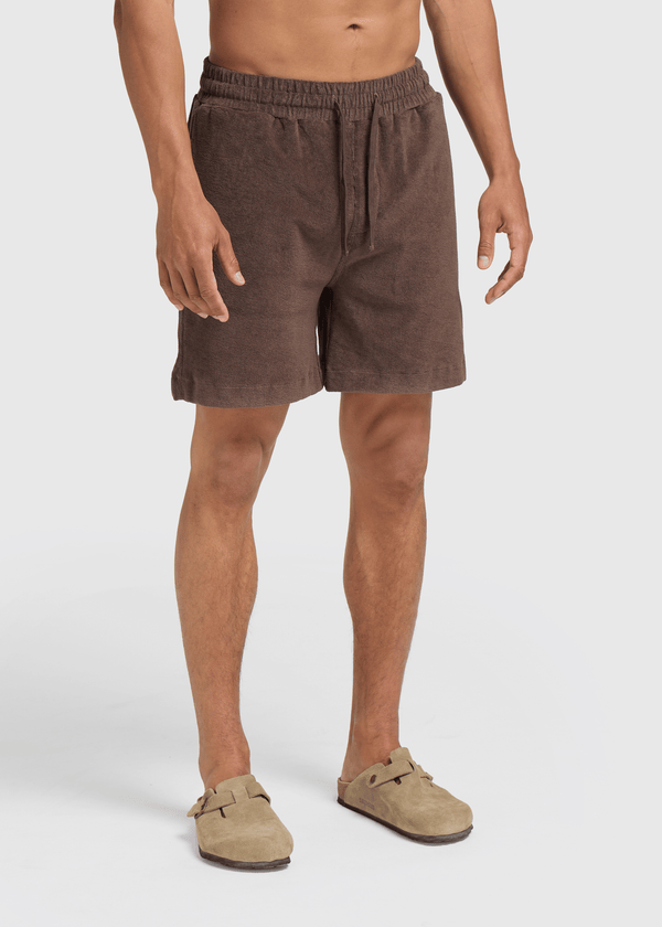 Toweling Short - Espresso