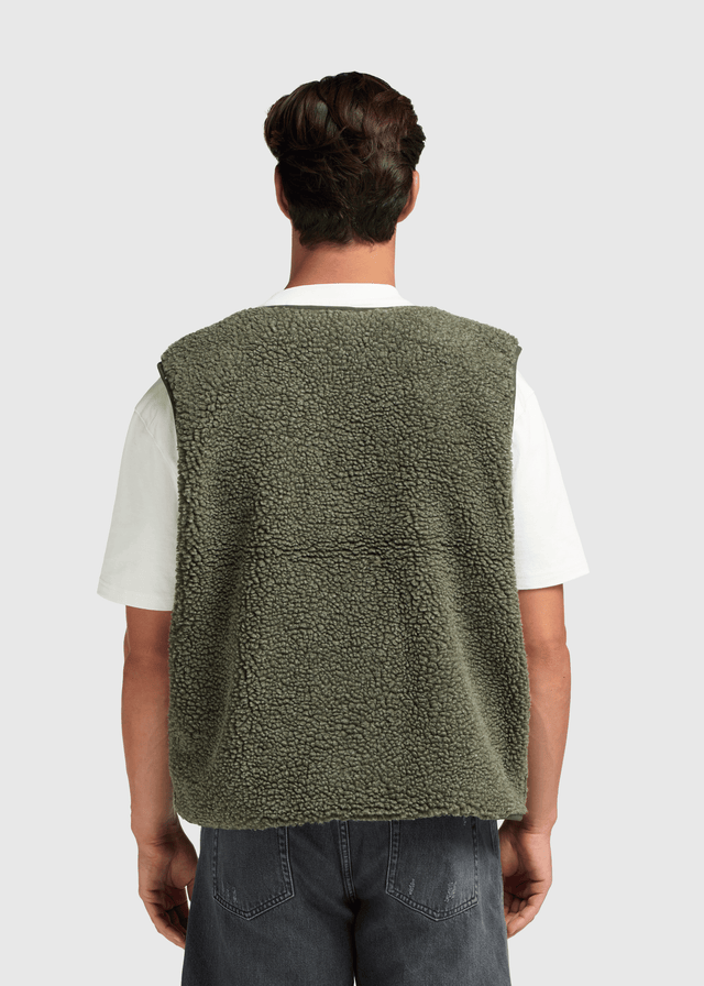Premium Teddy Vest - Green