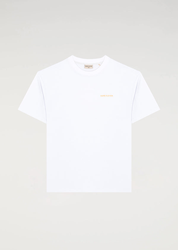 Organic Arancia Tee - White