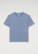 Organic Essential Tee - Dusty Blue