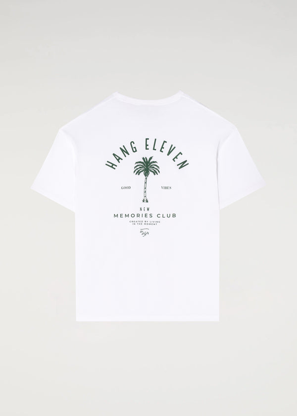 T-shirt Ville natale - Blanc