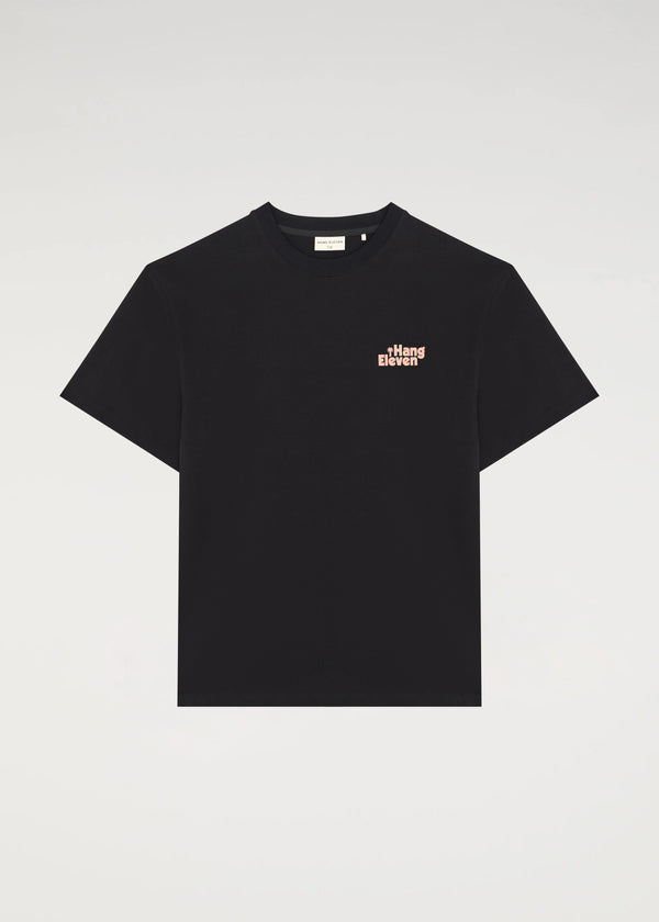 Organic Palm Club Tee - Black