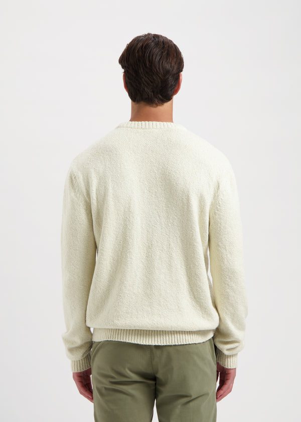 Premium Knit Crewneck - Sand