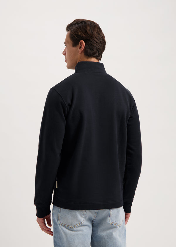 Half Zip Sweater - Black