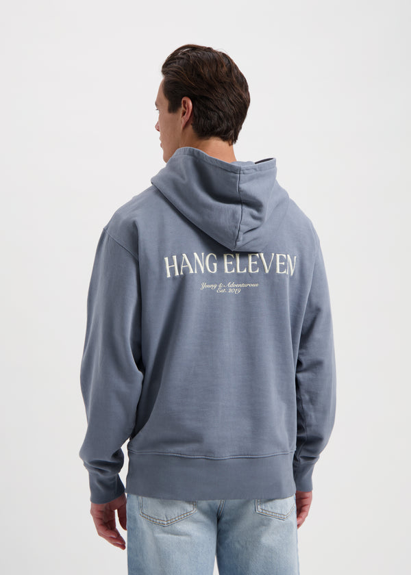 Brand Hoodie - Stone Grey