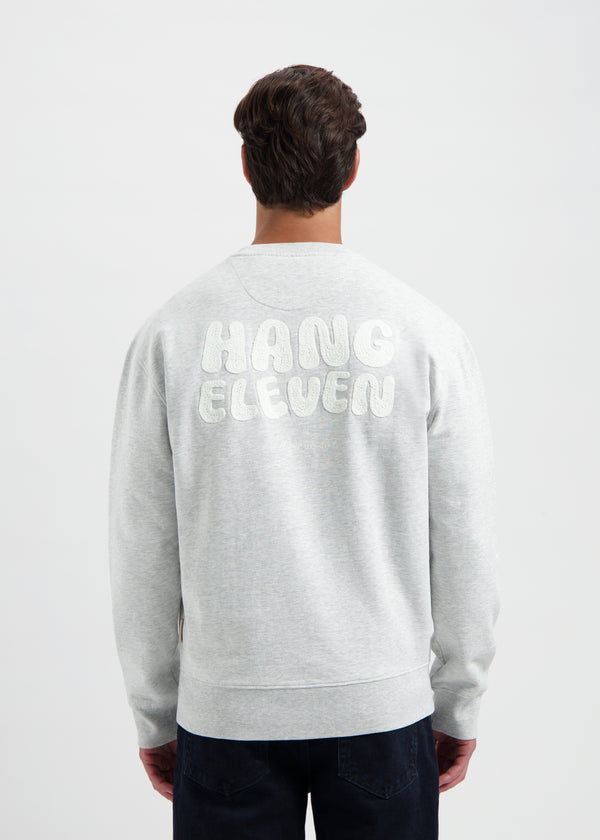 Wavy Crewneck - Grey Melee