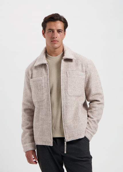 ジャケット・アウター WOOL CARAMEL PIQUET Set Up COMBAT WOOL DOUBLE BREASTED SETUP JACKET (CORDURA fabric