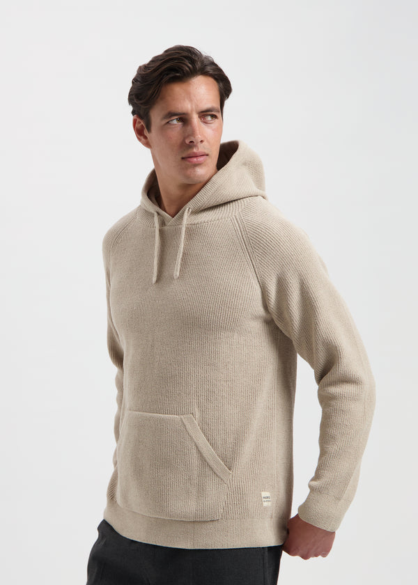 Structure Hoodie - Stone Beige