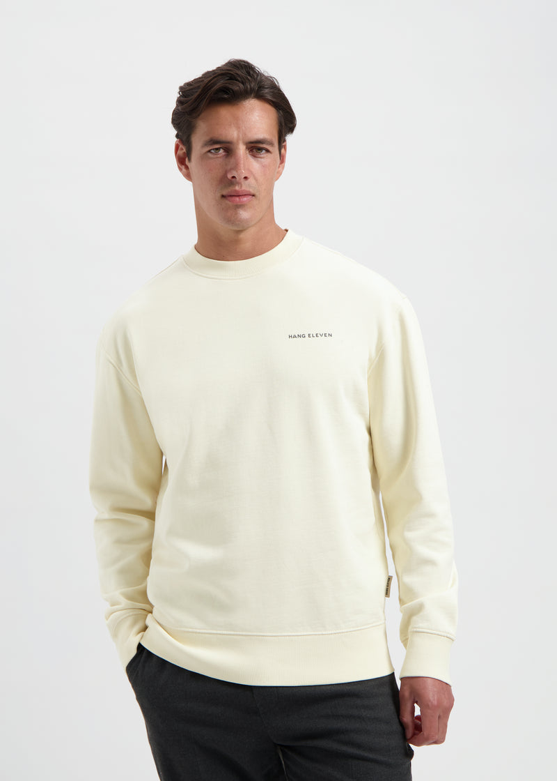 Brand Crewneck - Sand