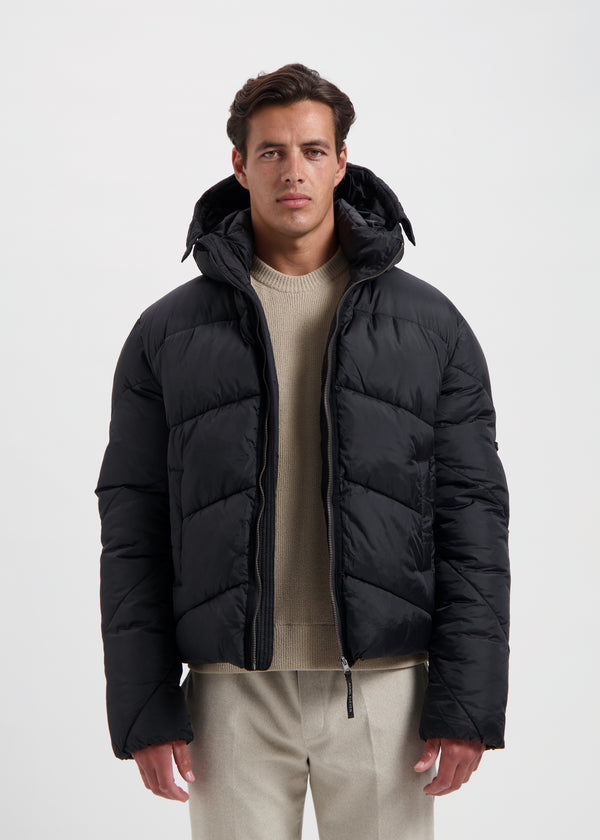 Premium Puffer Jacket - Black