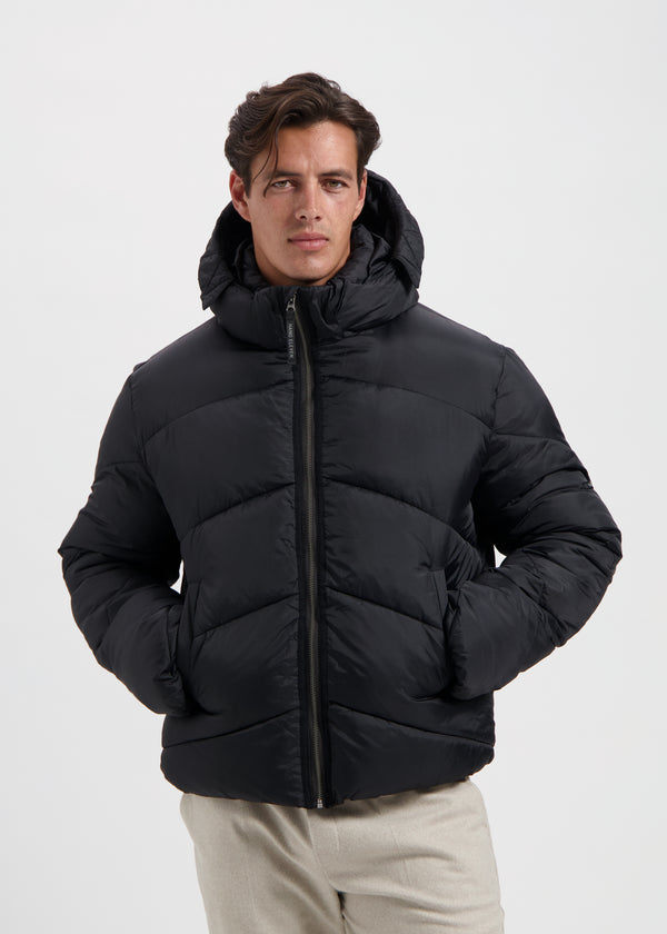 Premium Puffer Jacket - Black