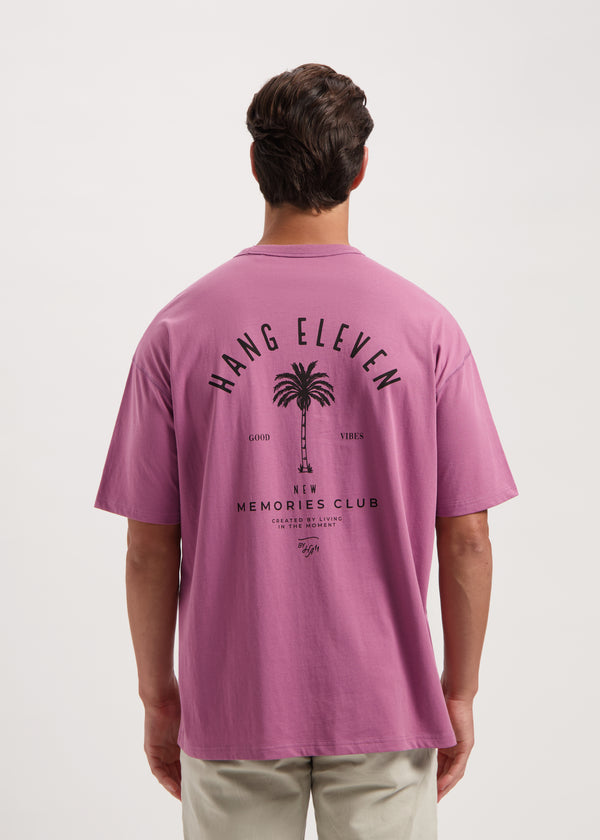 Organic Hometown Tee - Mauve