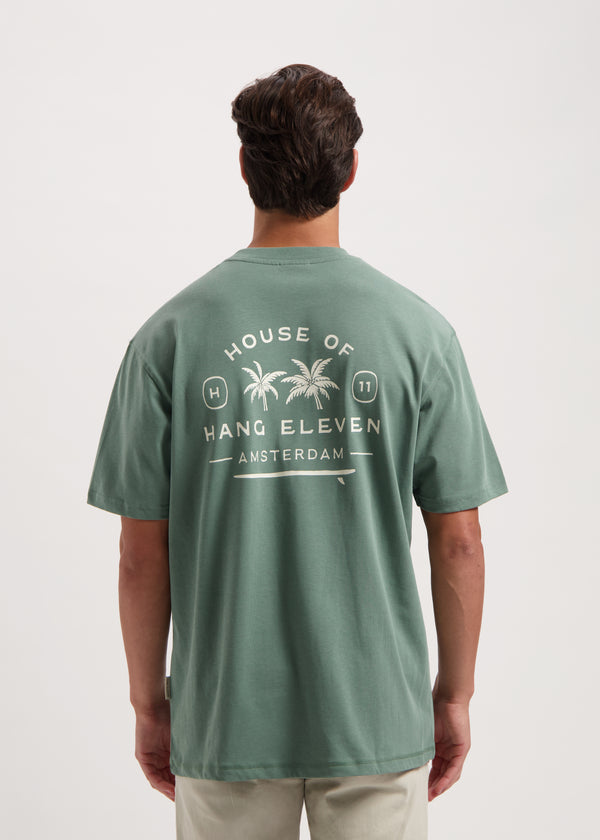 Amsterdam Tee - Slate Green