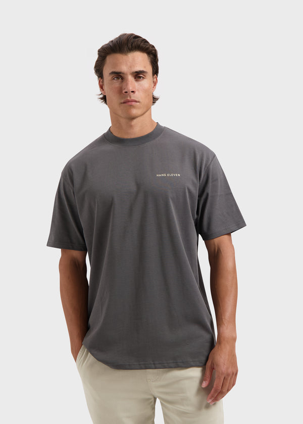 Golden Guinea Tee - Anthracite