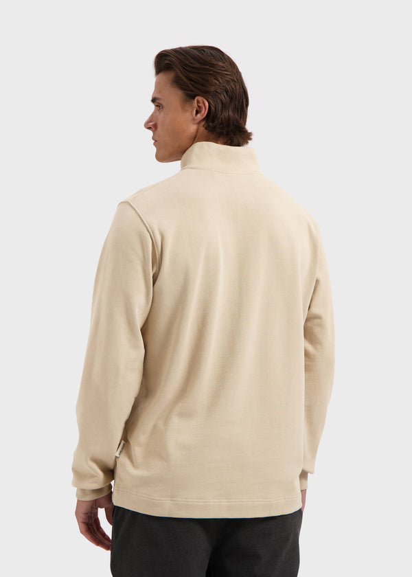 Half Zip Sweater - Mocca