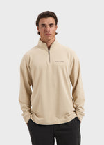 Half Zip Sweater - Mocca