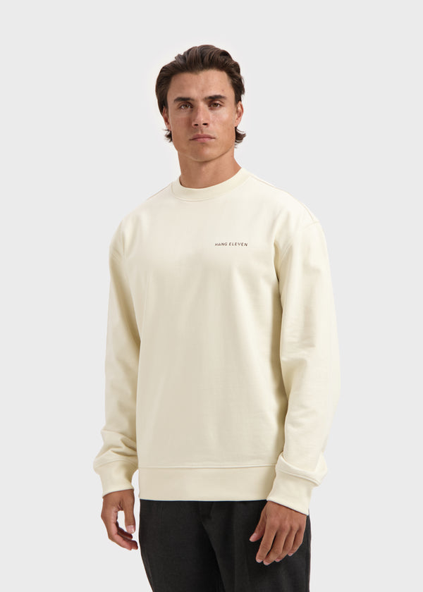 Wavy Crewneck - Sand