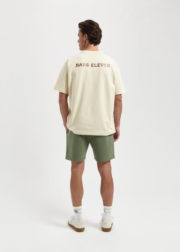 Logo Carrier Tee - Sand