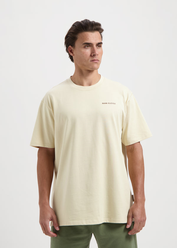 Logo Carrier Tee - Sand