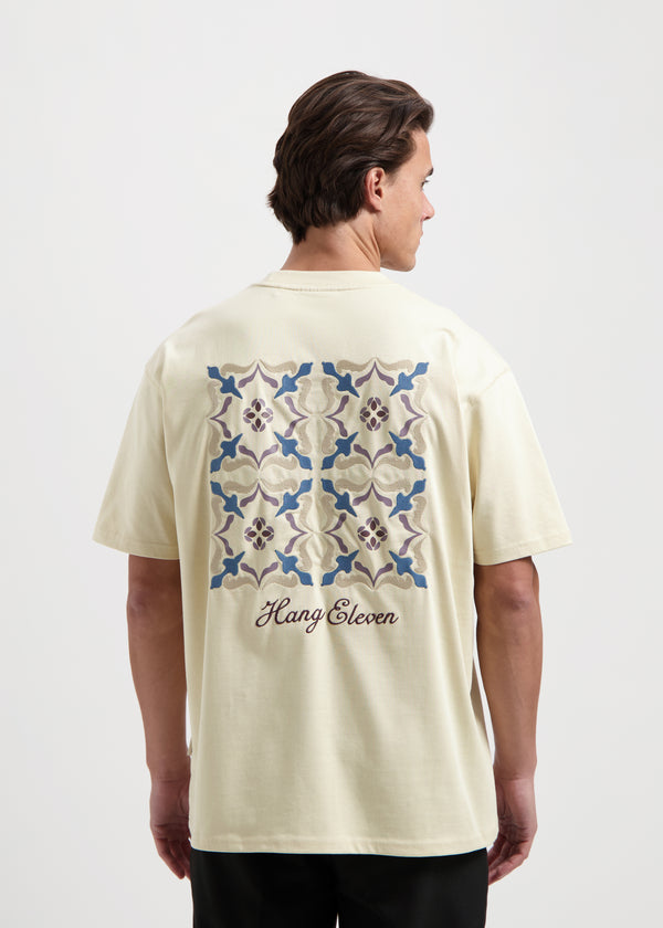 House Of Tiles Tee - Sand