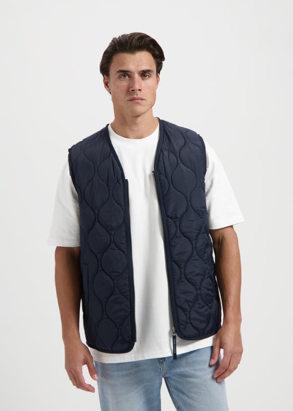 The Premium Vest - Navy Blue