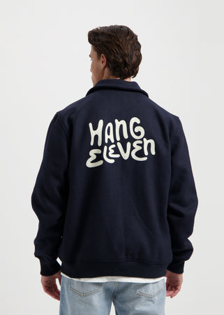 ずっと真夜中でいいのに。VARSITY JACKET(Navy) L 57bb589a02f979457a34a7eb067bf7