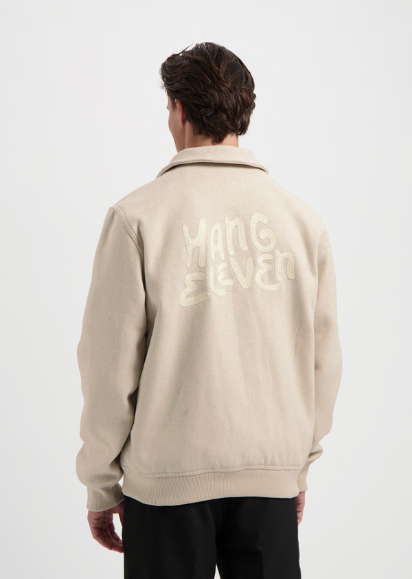 Varsity Jacket - Sand
