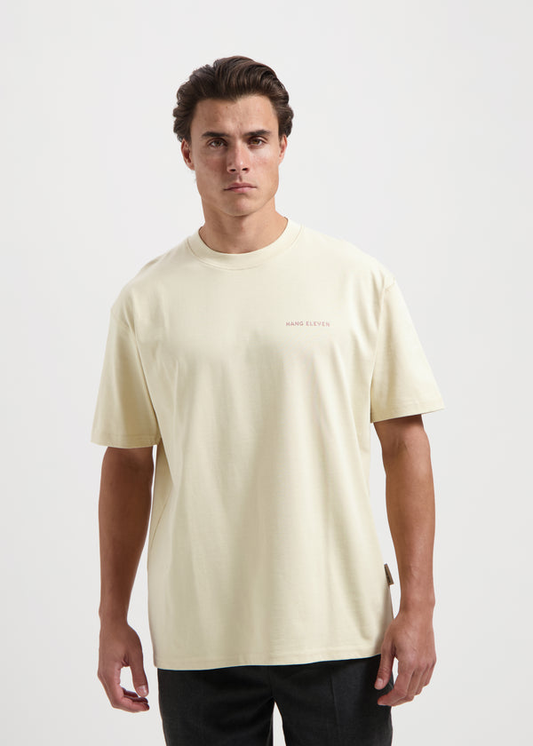 Round Palm Tee - Sand