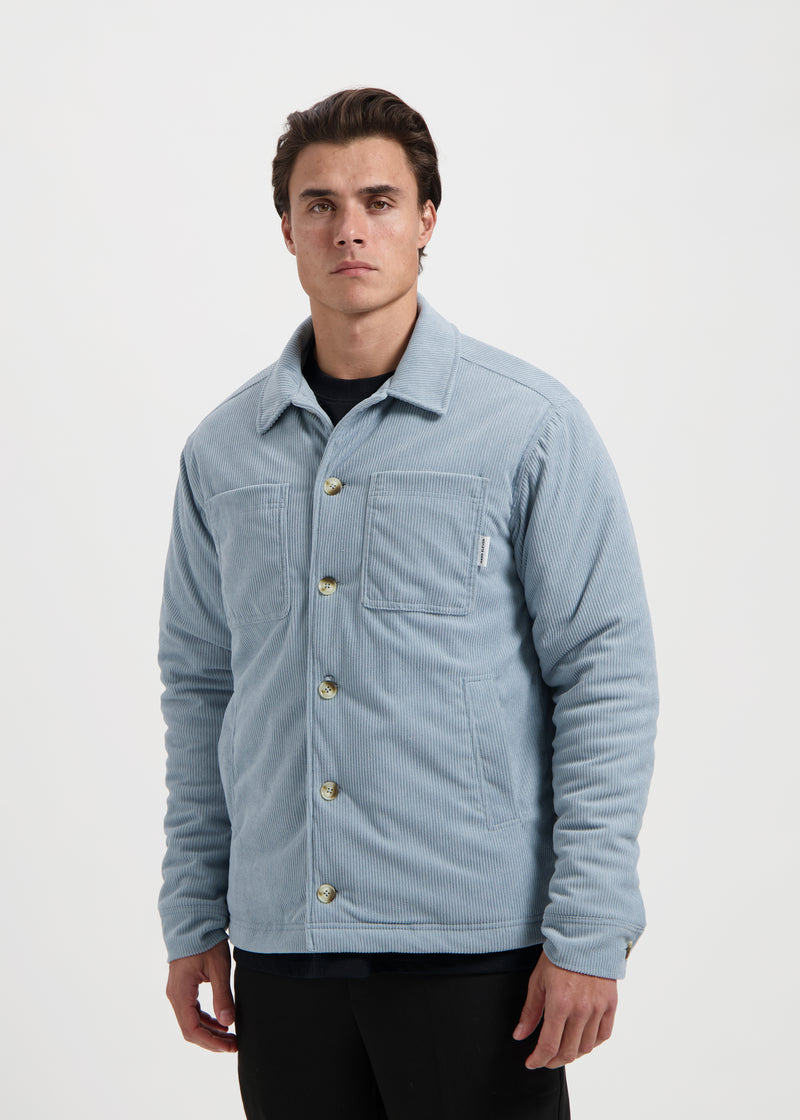Corduroy Jacket - Dusty Blue