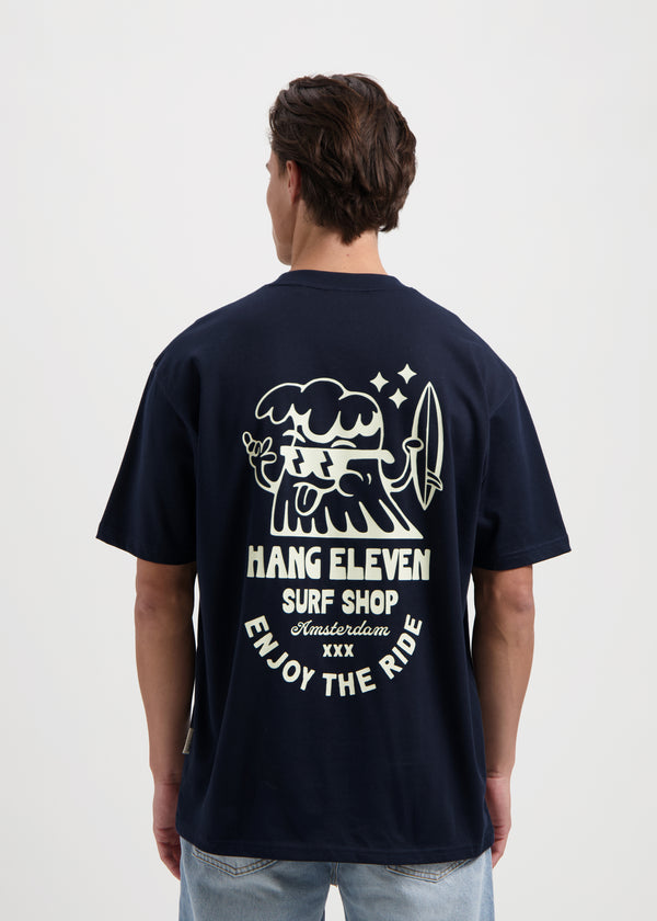 Surfer Tee - Navy Blue