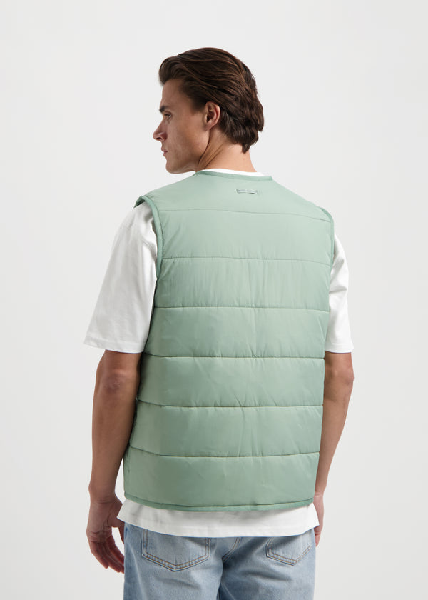 The Premium Vest - Slate Green