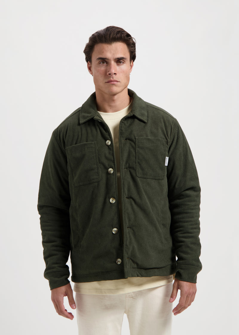Corduroy Jacket - Wildwood Green