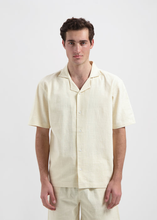 Uni Slub Shirt - Off White