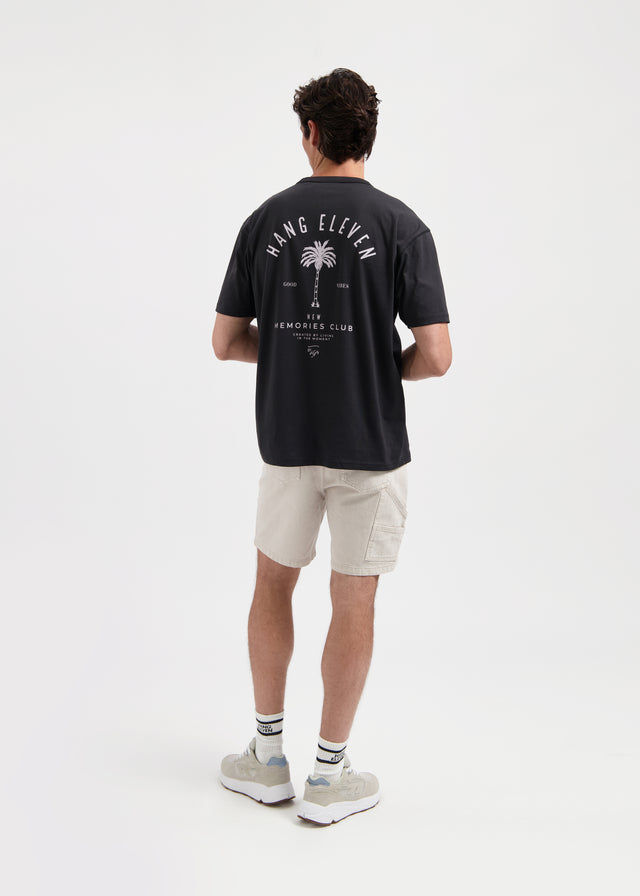 Heimatstadt-T-Shirt – Off Black