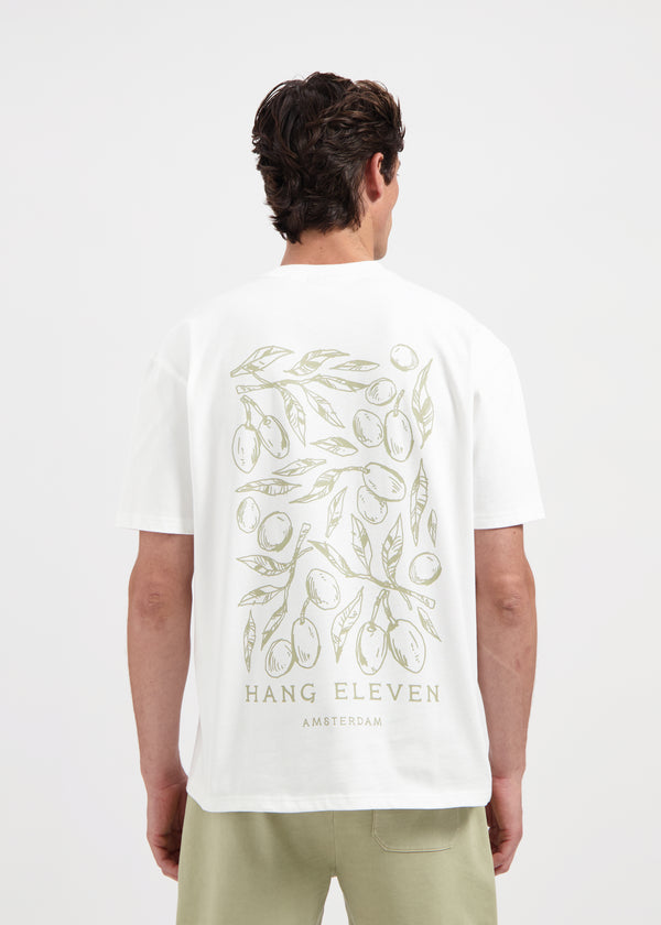 Olive Tee - Off White