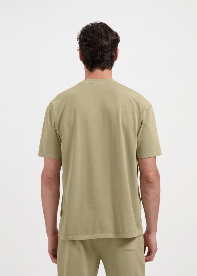 T-shirt essentiel délavé - Vert ardoise