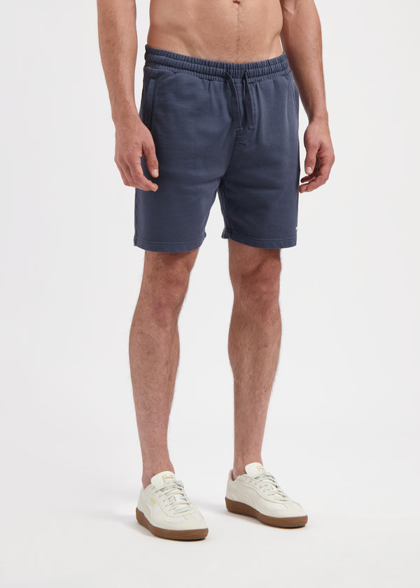 Washed Sweat Short - Ombre Blue