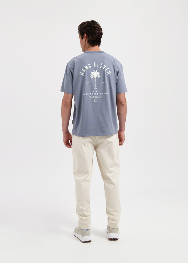 Hometown Tee - Stone Grey
