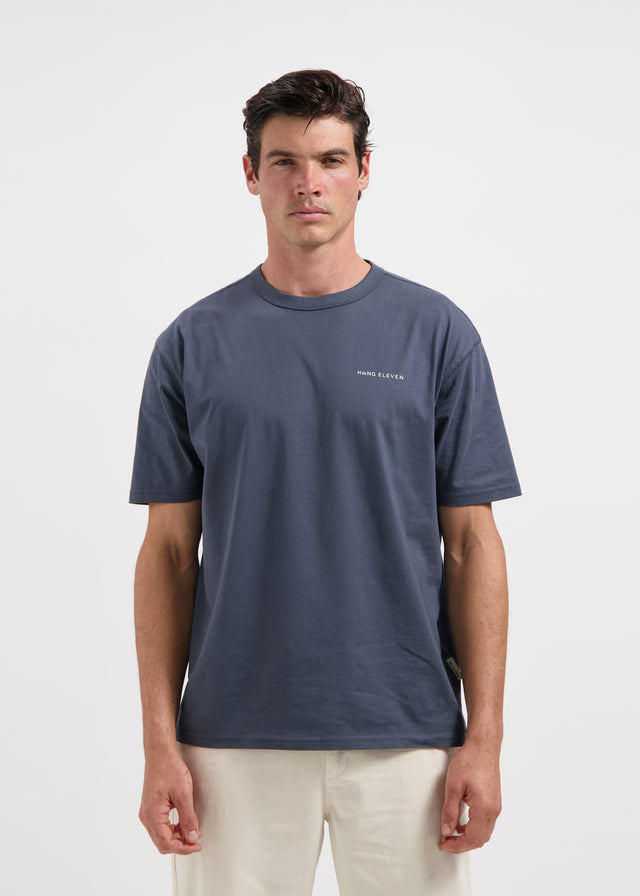 Hometown Tee - Ombre Blue