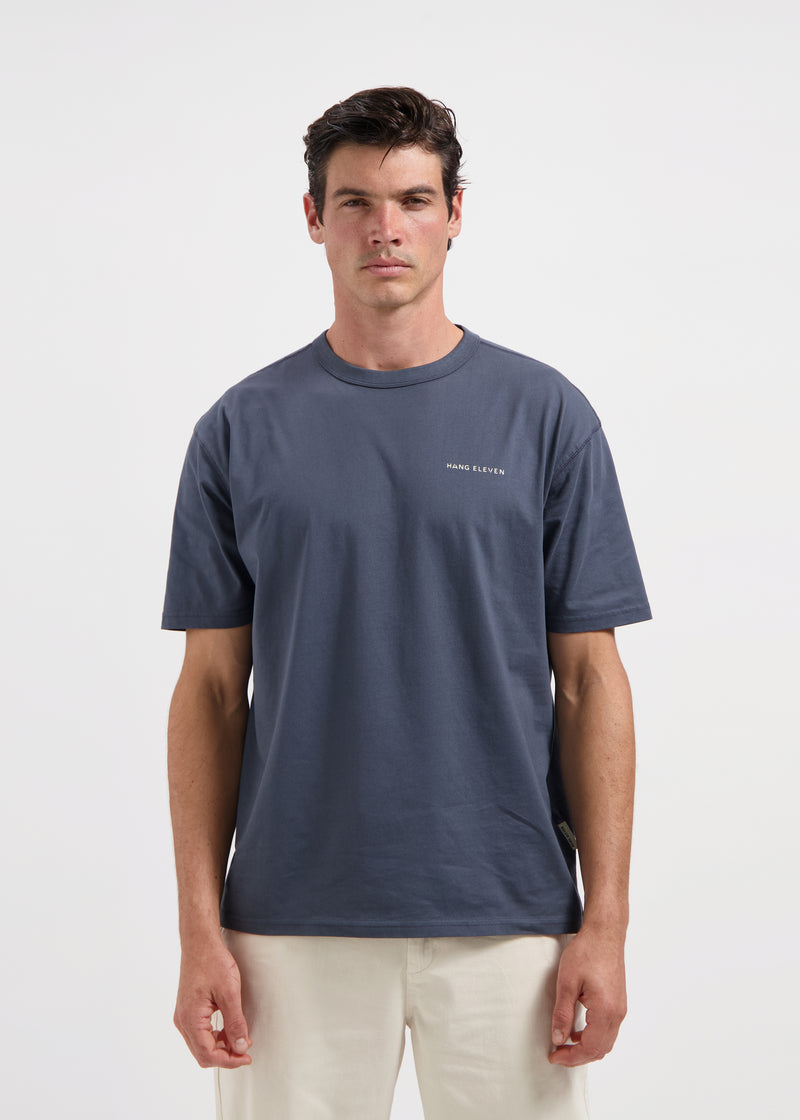 Hometown Tee - Ombre Blau