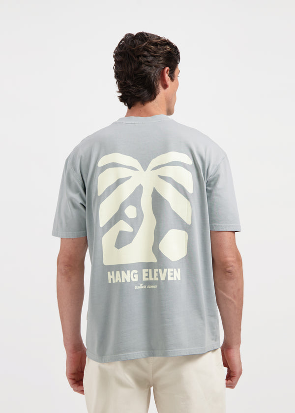 Washed Sunburn tee - Light Blue