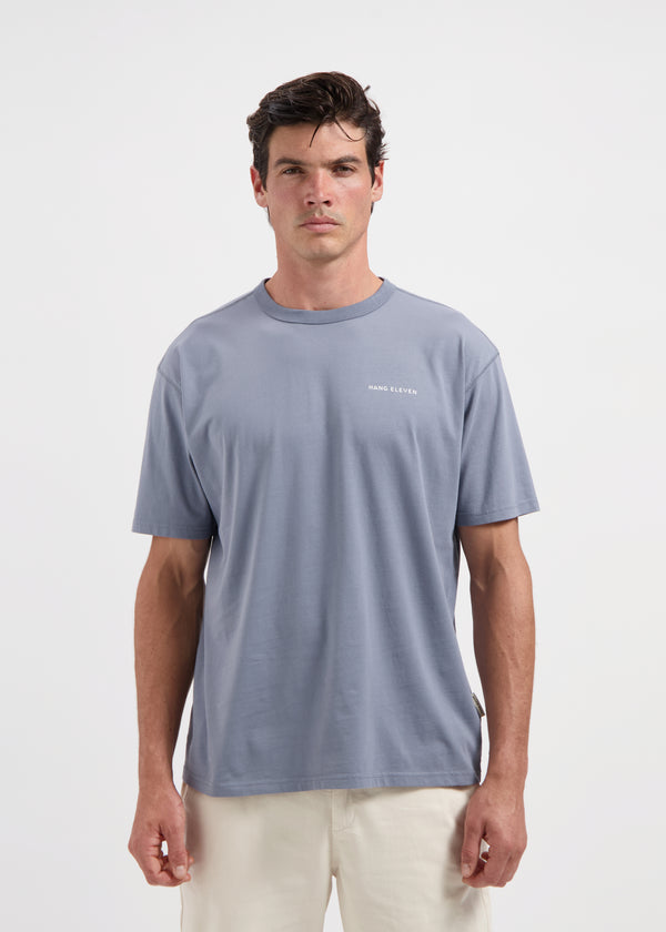 Hometown Tee - Stone Grey
