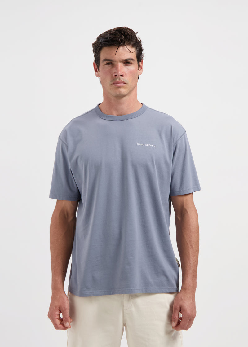 Hometown Tee - Steingrau