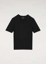 Premium Knit Polo - Black