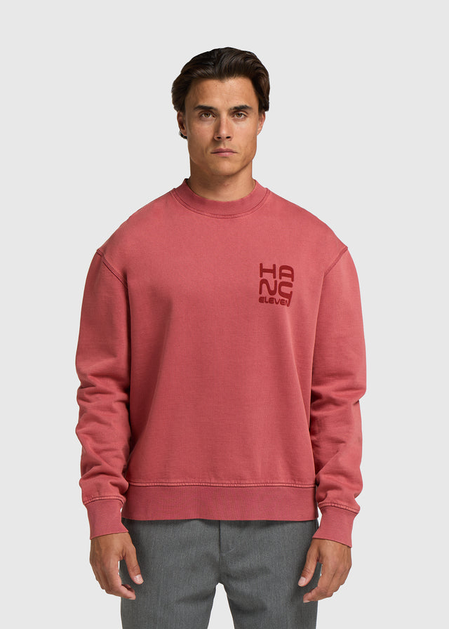 City Crewneck - Red