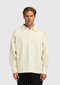 Jay Longsleeve Polo - Sand